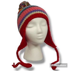 Gap Crazy Stripe Winter Hat Vintage Colorful